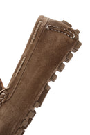 Erkek Vizon Süet Deri Casual Loafer | Derimod Erkek Vizon Süet Deri Casual Loafer | Derimod