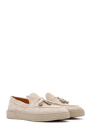 Derimod Fly Erkek Bej Süet Deri Casual Loafer | Derimod Derimod Fly Erkek Bej Süet Deri Casual Loafer | Derimod