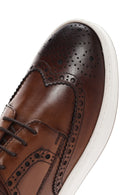 Men's Tan Lace-Up Leather Casual Shoes | Derimod Men's Tan Lace-Up Leather Casual Shoes | Derimod