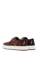 Men's Tan Lace-Up Leather Casual Shoes | Derimod Men's Tan Lace-Up Leather Casual Shoes | Derimod