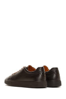 Men's Brown Lace-Up Leather Sneaker | Derimod Men's Brown Lace-Up Leather Sneaker | Derimod