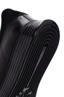 Erkek Siyah Bağcıklı Kalın Tabanlı Deri Sneaker | Derimod Erkek Siyah Bağcıklı Kalın Tabanlı Deri Sneaker | Derimod