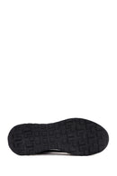 Men's Black Lace-up Leather Sneaker | Derimod Men's Black Lace-up Leather Sneaker | Derimod