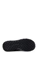 Men's Black Thick Soled Leather Sneaker | Derimod Men's Black Thick Soled Leather Sneaker | Derimod