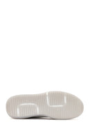 Men's White Lace-up Leather Sneaker | Derimod Men's White Lace-up Leather Sneaker | Derimod