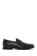 Erkek Kahverengi Deri Klasik Loafer | Derimod Erkek Kahverengi Deri Klasik Loafer | Derimod