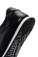 Men's Black Lace-up Leather Sneaker | Derimod Men's Black Lace-up Leather Sneaker | Derimod