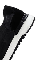 Erkek Siyah Bağcıklı Deri Casual Sneaker | Derimod Erkek Siyah Bağcıklı Deri Casual Sneaker | Derimod