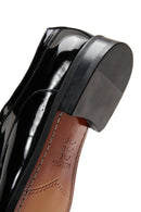 Men's Black Laced Patent Leather Classic Shoes | Derimod Men's Black Laced Patent Leather Classic Shoes | Derimod