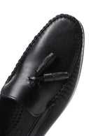 Erkek Siyah Püsküllü Deri Casual Loafer | Derimod Erkek Siyah Püsküllü Deri Casual Loafer | Derimod