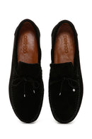Erkek Siyah Süet Deri Casual Loafer | Derimod Erkek Siyah Süet Deri Casual Loafer | Derimod
