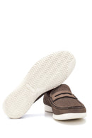 Men's Mink Nubuck Leather Casual Loafer | Derimod Men's Mink Nubuck Leather Casual Loafer | Derimod