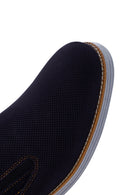 Erkek Lacivert Nubuk Deri Casual Loafer | Derimod Erkek Lacivert Nubuk Deri Casual Loafer | Derimod