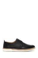 Men's Black Leather Casual Shoes | Derimod Men's Black Leather Casual Shoes | Derimod