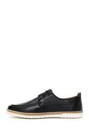 Men's Black Leather Casual Shoes | Derimod Men's Black Leather Casual Shoes | Derimod