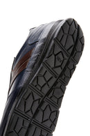 Erkek Lacivert Bağcıklı Deri Casual Ayakkabı | Derimod Erkek Lacivert Bağcıklı Deri Casual Ayakkabı | Derimod