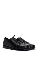 Men's Black Lace-Up Leather Casual Shoes | Derimod Men's Black Lace-Up Leather Casual Shoes | Derimod
