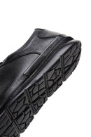 Men's Black Lace-Up Leather Casual Shoes | Derimod Men's Black Lace-Up Leather Casual Shoes | Derimod