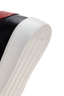 Men's Black Thick Sole Lace Up Leather Sneaker | Derimod Men's Black Thick Sole Lace Up Leather Sneaker | Derimod