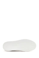 Men's Green Thick Sole Lace Up Leather Sneaker | Derimod Men's Green Thick Sole Lace Up Leather Sneaker | Derimod