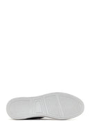 Erkek Lacivert Bağcıklı Deri Sneaker | Derimod Erkek Lacivert Bağcıklı Deri Sneaker | Derimod