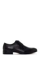 Men's Black Laced Leather Classic Shoes | Derimod Men's Black Laced Leather Classic Shoes | Derimod