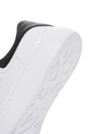 Men's White Lace-up Thick-Sole Leather Sneaker | Derimod Men's White Lace-up Thick-Sole Leather Sneaker | Derimod