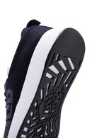 Derimod Zero Men's Navy Blue Lace-Up Thick Sole Sneaker | Derimod Derimod Zero Men's Navy Blue Lace-Up Thick Sole Sneaker | Derimod
