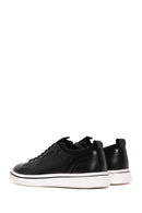 Men's Black Lace-up Leather Sneaker | Derimod Men's Black Lace-up Leather Sneaker | Derimod