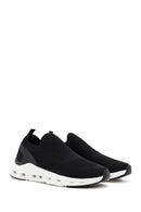 Men's Black Fabric Sneakers | Derimod Men's Black Fabric Sneakers | Derimod