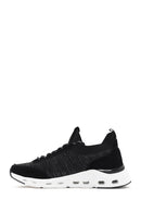 Derimod Zero Men's Black Thick-Soled Laced Fabric Sneaker | Derimod Derimod Zero Men's Black Thick-Soled Laced Fabric Sneaker | Derimod