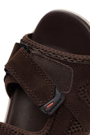 Men's Brown Strapped Nubuck Leather Casual Sandal
| Derimod
Men's Brown Strapped Nubuck Leather Casual Sandal
| Derimod