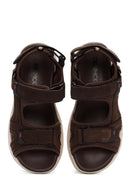 Men's Brown Strapped Nubuck Leather Casual Sandal
| Derimod
Men's Brown Strapped Nubuck Leather Casual Sandal
| Derimod