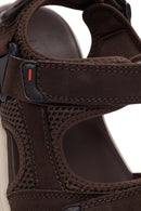 Men's Brown Strapped Nubuck Leather Casual Sandal
| Derimod
Men's Brown Strapped Nubuck Leather Casual Sandal
| Derimod