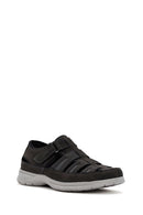 Erkek Siyah Nubuk Deri Casual Ayakkabı | Derimod Erkek Siyah Nubuk Deri Casual Ayakkabı | Derimod