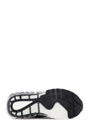 Women's Black Lace-up Thick-Sole Sports Sneaker | Derimod Women's Black Lace-up Thick-Sole Sports Sneaker | Derimod