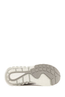 Kadın Gri Bağcıklı Kalın Tabanlı Spor Sneaker | Derimod Kadın Gri Bağcıklı Kalın Tabanlı Spor Sneaker | Derimod