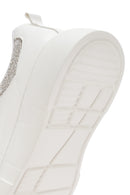 Kadın Beyaz Kalın Tabanlı Taşlı Sneaker | Derimod Kadın Beyaz Kalın Tabanlı Taşlı Sneaker | Derimod