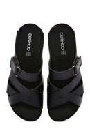 Kadın Siyah Comfort Terlik | Derimod Kadın Siyah Comfort Terlik | Derimod