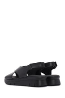 Women's Black Strappy Comfort Sandals | Derimod Women's Black Strappy Comfort Sandals | Derimod