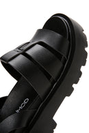 Women's Black Ankle Strap Sandals | Derimod Women's Black Ankle Strap Sandals | Derimod