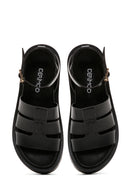 Women's Black Ankle Strap Sandals | Derimod Women's Black Ankle Strap Sandals | Derimod