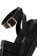 Women's Black Ankle Strap Sandals | Derimod Women's Black Ankle Strap Sandals | Derimod