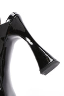 Kadın Siyah Platform Topuklu Bilekten Bantlı Sandalet | Derimod Kadın Siyah Platform Topuklu Bilekten Bantlı Sandalet | Derimod