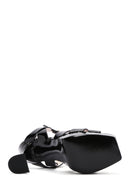 Kadın Siyah Platform Topuklu Bilekten Bantlı Sandalet | Derimod Kadın Siyah Platform Topuklu Bilekten Bantlı Sandalet | Derimod