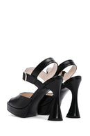 Women's Black Ankle Strap High Heel Sandals | Derimod Women's Black Ankle Strap High Heel Sandals | Derimod