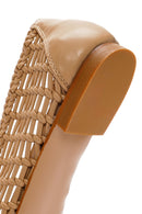 Kadın Vizon Örgü Babet | Derimod Kadın Vizon Örgü Babet | Derimod