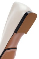 Women's Cream Ballerinas | Derimod Women's Cream Ballerinas | Derimod