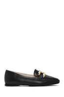 Kadın Siyah Maskülen Loafer | Derimod Kadın Siyah Maskülen Loafer | Derimod