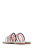 Kadın Çok Renkli Taşlı Parmak Arası Terlik | Derimod Kadın Çok Renkli Taşlı Parmak Arası Terlik | Derimod